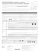 Form 19 And 18 - Employer