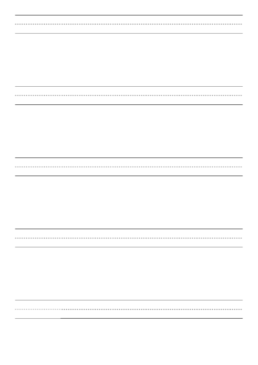 Penmanship Paper With Five Lines Per Page On Letter-Sized Paper In Portrait Orientation Printable pdf