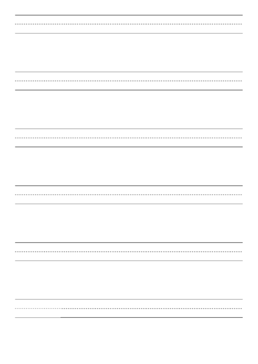 Penmanship Paper With Six Lines Per Page On Letter-Sized Paper In Portrait Orientation Printable pdf