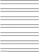 Penmanship Paper With Seven Lines Per Page On Letter-sized Paper In Portrait Orientation