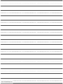 Penmanship Paper With Nine Lines Per Page On Letter-sized Paper In Portrait Orientation