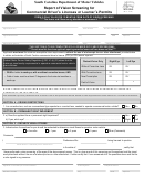 Form 412-cdl - Report Of Vision Screening For Commercial Driver's Licenses Or Learner's Permits