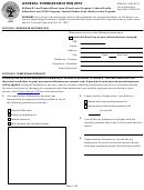 General Forbearance Request Form