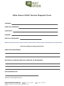 After Hours Hvac Service Request Form