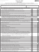 Form Ct-1041 - Schedule I - Connecticut Alternative Minimum Tax Computation Of Trusts Or Estates - 2016