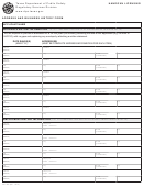 Address And Business History Form, Chl-78b, 2015