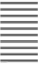 Music Paper With Ten Staves On Legal-sized Paper In Portrait Orientation