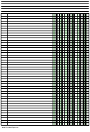 Columnar Paper With Three Columns On A4-sized Paper In Portrait Orientation
