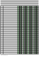 Columnar Paper With Four Columns On A4-sized Paper In Portrait Orientation