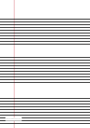 Lined Paper Narrow-ruled On A4-sized Paper In Portrait Orientation
