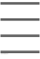 Music Paper With Four Staves On A4-sized Paper In Portrait Orientation