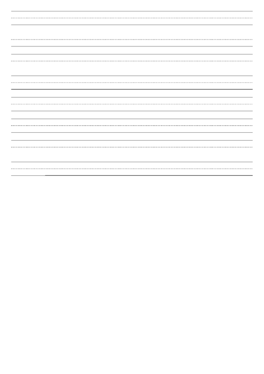Penmanship Paper With Eight Lines Per Page On A4-Sized Paper In Landscape Orientation Printable pdf
