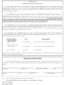 Workers' Compensation - Employee Certificate Of Compliance