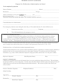 Request For Medication Administration