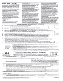 Income Tax Withholding W-4 Printable pdf