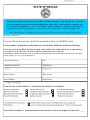Sexual Harassment Or Discrimination Complaint Form Printable pdf