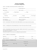 Request For Staff Form