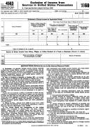 Form 4563 (1969) - Exclusion Of Income From Sources In United States Possessions