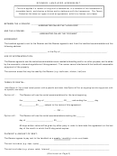 Roomer/landlord Agreement Printable pdf