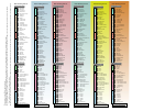 Bible Reading Record Template - Colorful