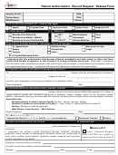 Patient Authorization: Record Request / Release Form