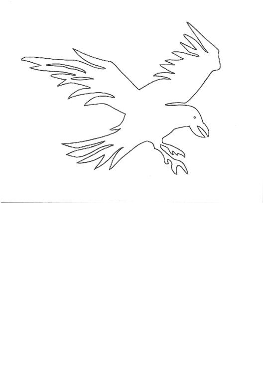 Bird Template Printable pdf