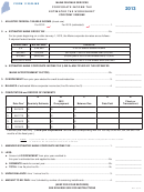 Form 1120w-me - Estimated Tax Worksheet - 2013