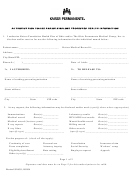 Kaiser Authorization Form