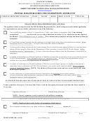 Form Hsmv 82002 - Initial Registration Fee Exemption Affidavit
