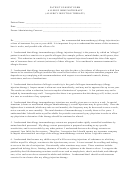 Allergy Immunotherapy Patient Consent Form