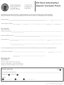 Oil Tank Information Search Consent Form