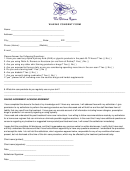 Waxing Consent Form