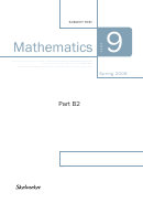 Fillable Mathematics Grade 9 Subject Test Printable pdf