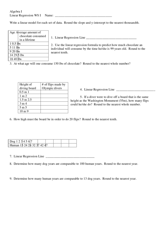 Algebra Practice Sheets Printable pdf