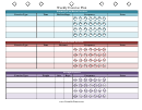 Exercise Planner Template