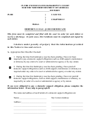 United States Bankruptcy Court Debtor's 11 U.s.c. 1328 Certificate
