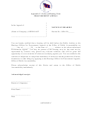 Notice Of Hearing Form Procurement Appeal