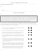 Notice Of Appointment Printable pdf