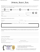 Subpoena Request Form