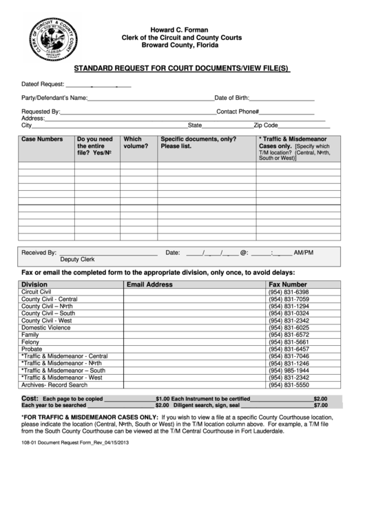 fillable-standard-request-for-court-documents-printable-pdf-download