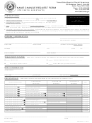 Name Change Request Form (for Dental Assistants)