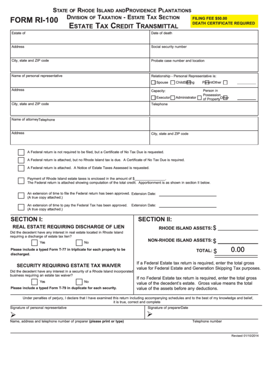 Top Rhode Island Probate Forms And Templates Free To Download In PDF Format