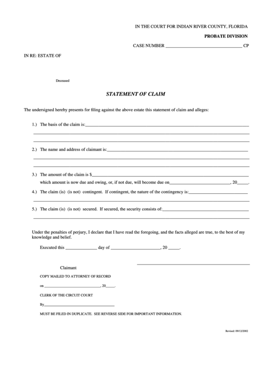 Top 6 Florida Probate Forms And Templates Free To Download In PDF Format