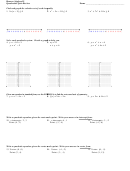 Algebra Ii Quadratics Quiz Review Sheet