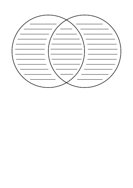 Venn Diagram Template Printable pdf