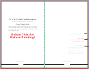 11 X 8.5 Half-fold Brochure Template
