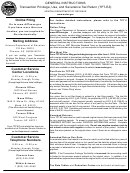 Arizona Department Of Revenue - Instructions For Transaction Privilege, Use, And Severance Tax Return (tpt-ez)