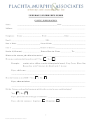 Veteran's Interview Form - Client Information
