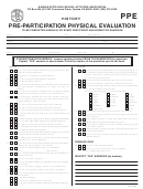 2005 Pre-participation Physical Evaluation Form