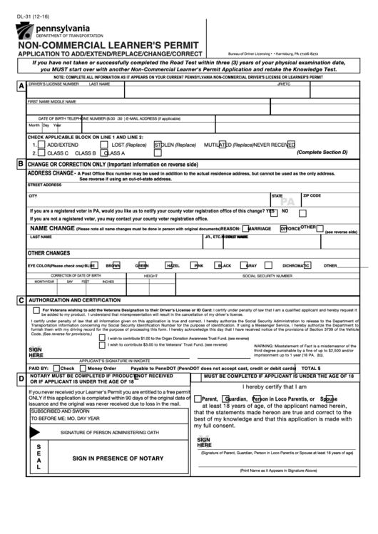 fillable-form-dl-31-non-commercial-learner-s-permit-application-to